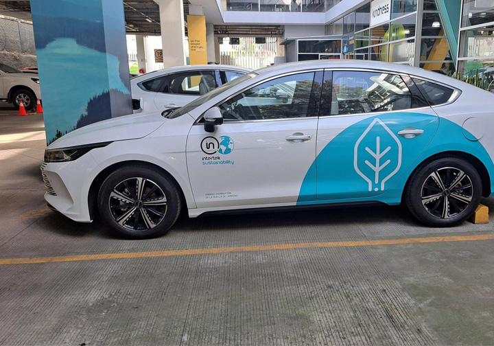 Powering our operations with low-emissions vehicles