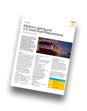 Maritime Lighting & US Coast Guard Requirements | Fact Sheet